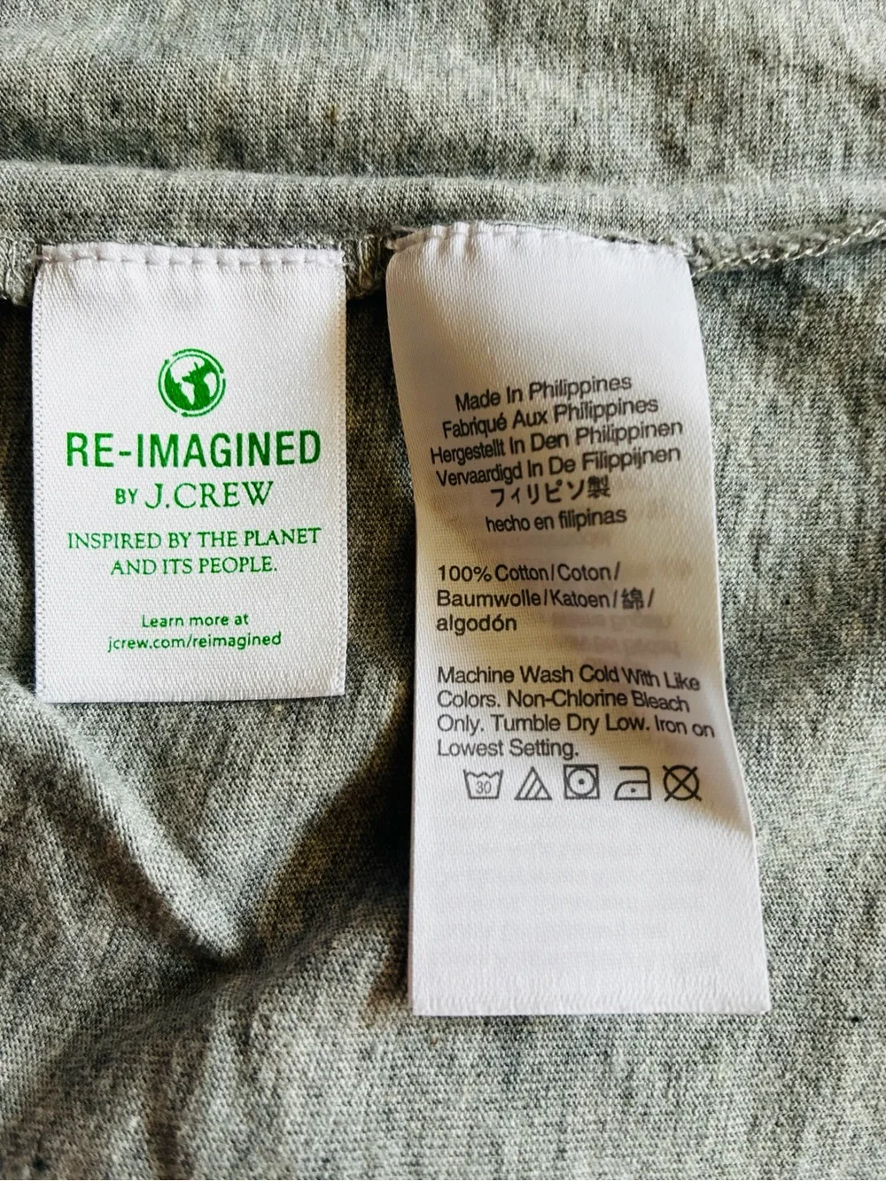 J. Crew Men’s Broke-in Short-sleeve T-shirt. L. New without the tags.